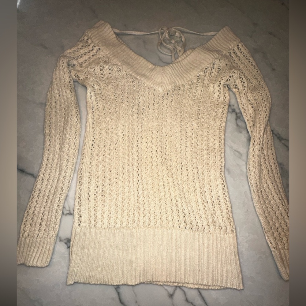 YaYa Aflalo crochet Sweater